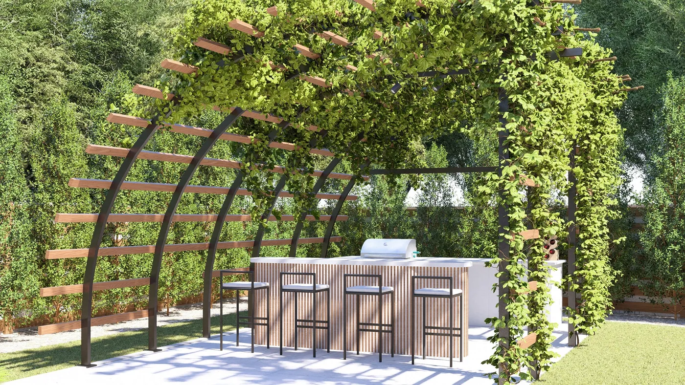 Pergola Garden Retreat